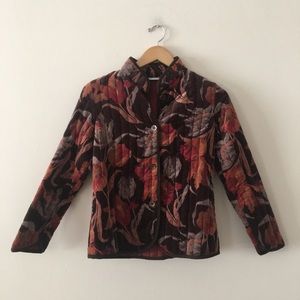 Vintage Two Potato Velvet Paneled Jacket